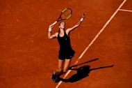 Petra Martic has a strong first serve which comes in handy during big points.